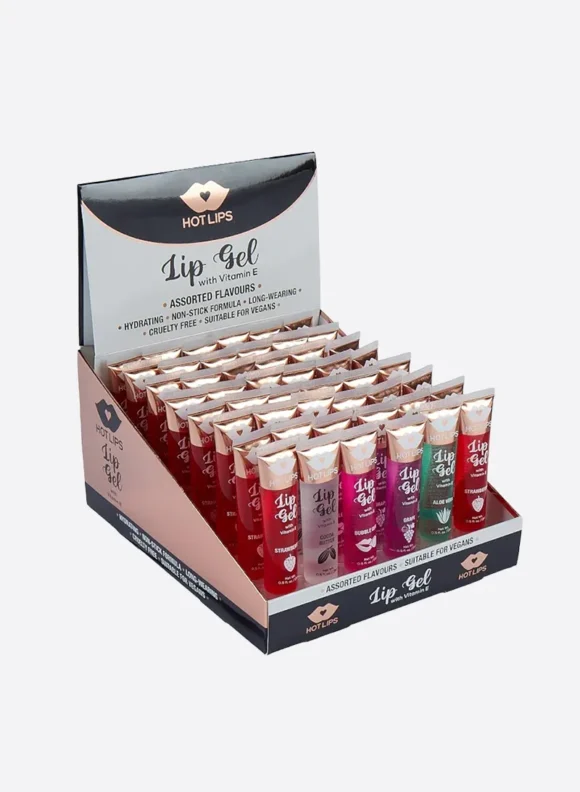 Hot Lips Lip Gel With Vitamin E Assorted Flavours