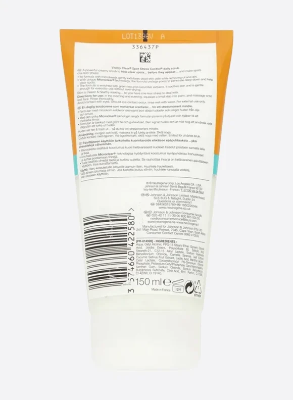 Neutrogena Visibly Clear Daily Scrub 150ml